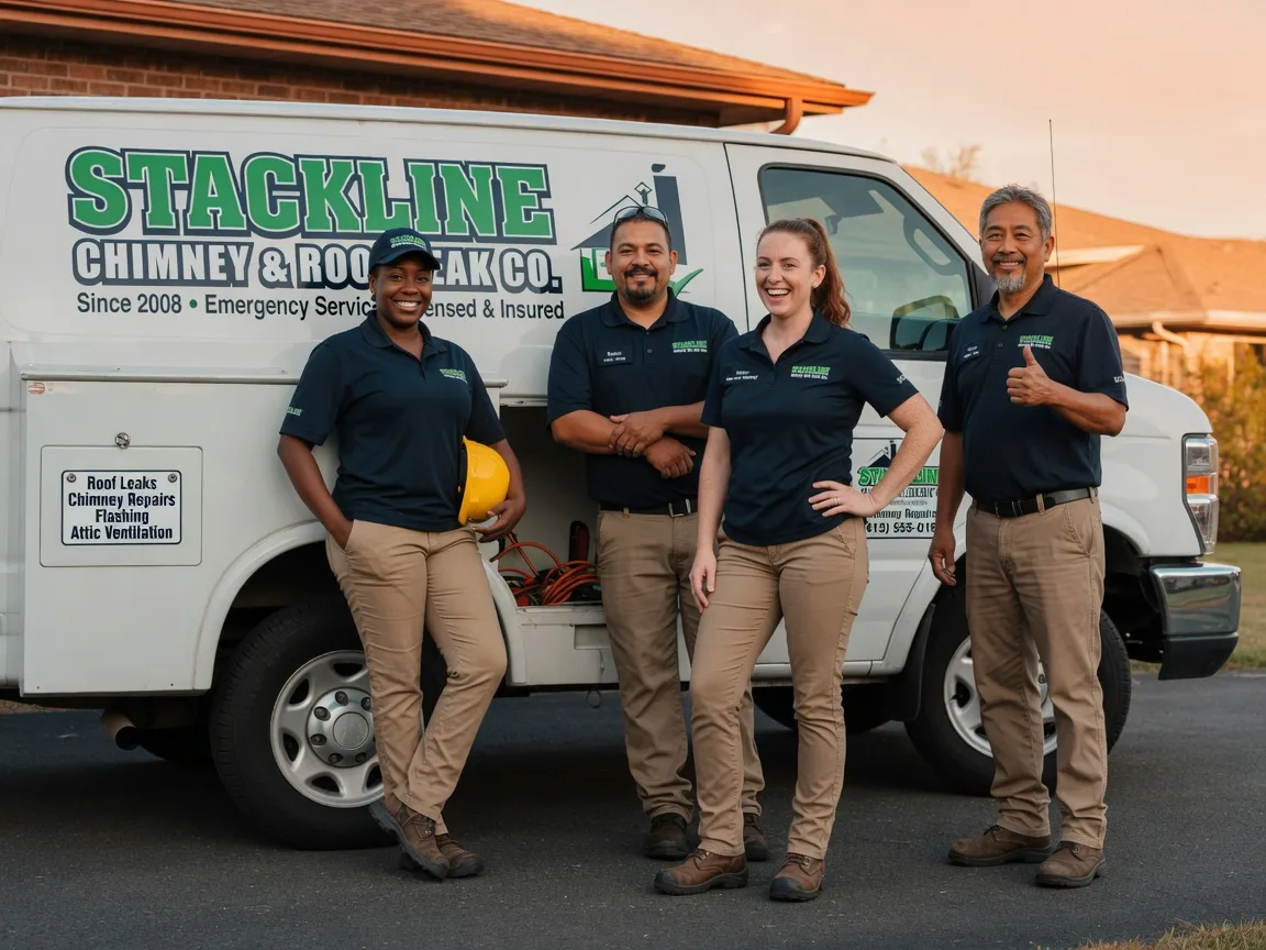 Chimney flashing repair company in Brookfield, MA